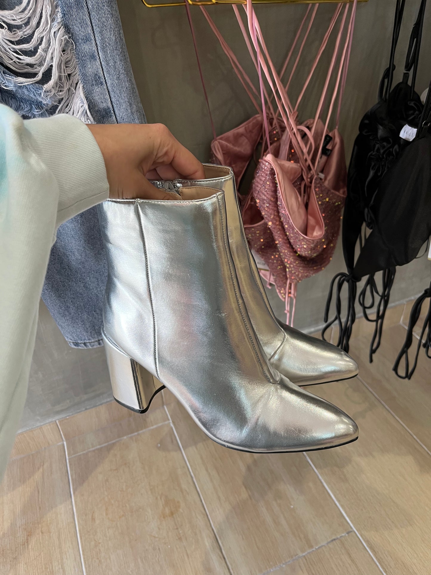 Silver Boots