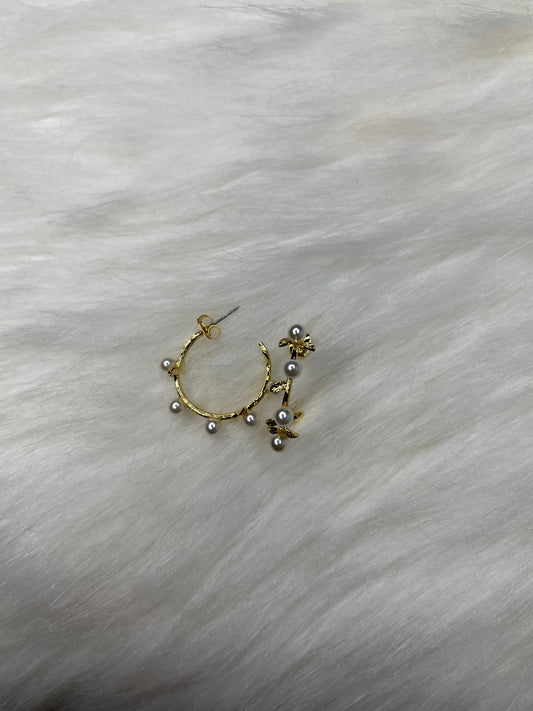 Marifé Pearl Hoops