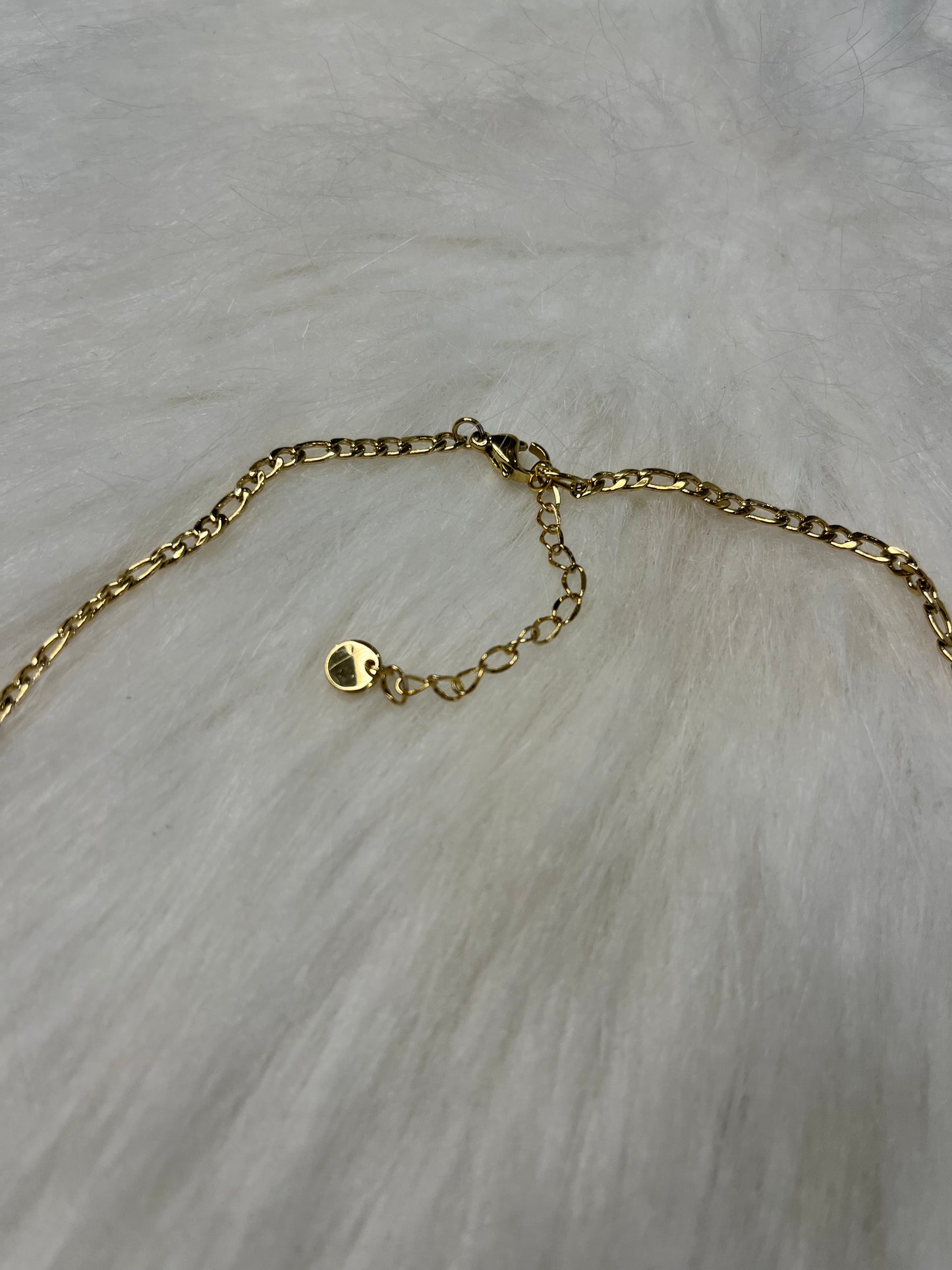 Green stone necklace