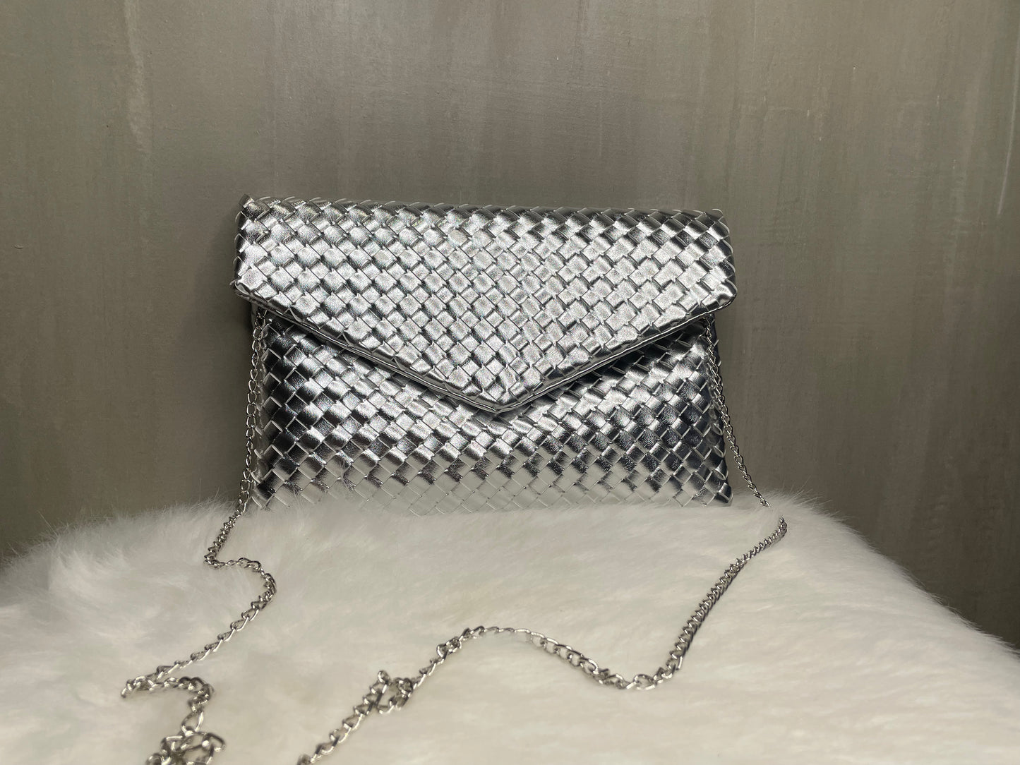 Night silver purse