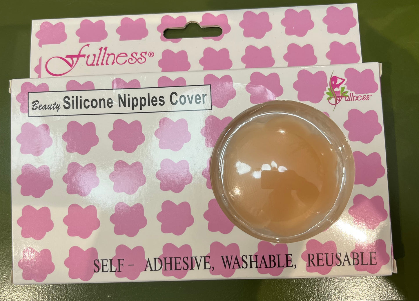 Silicone nipple cover