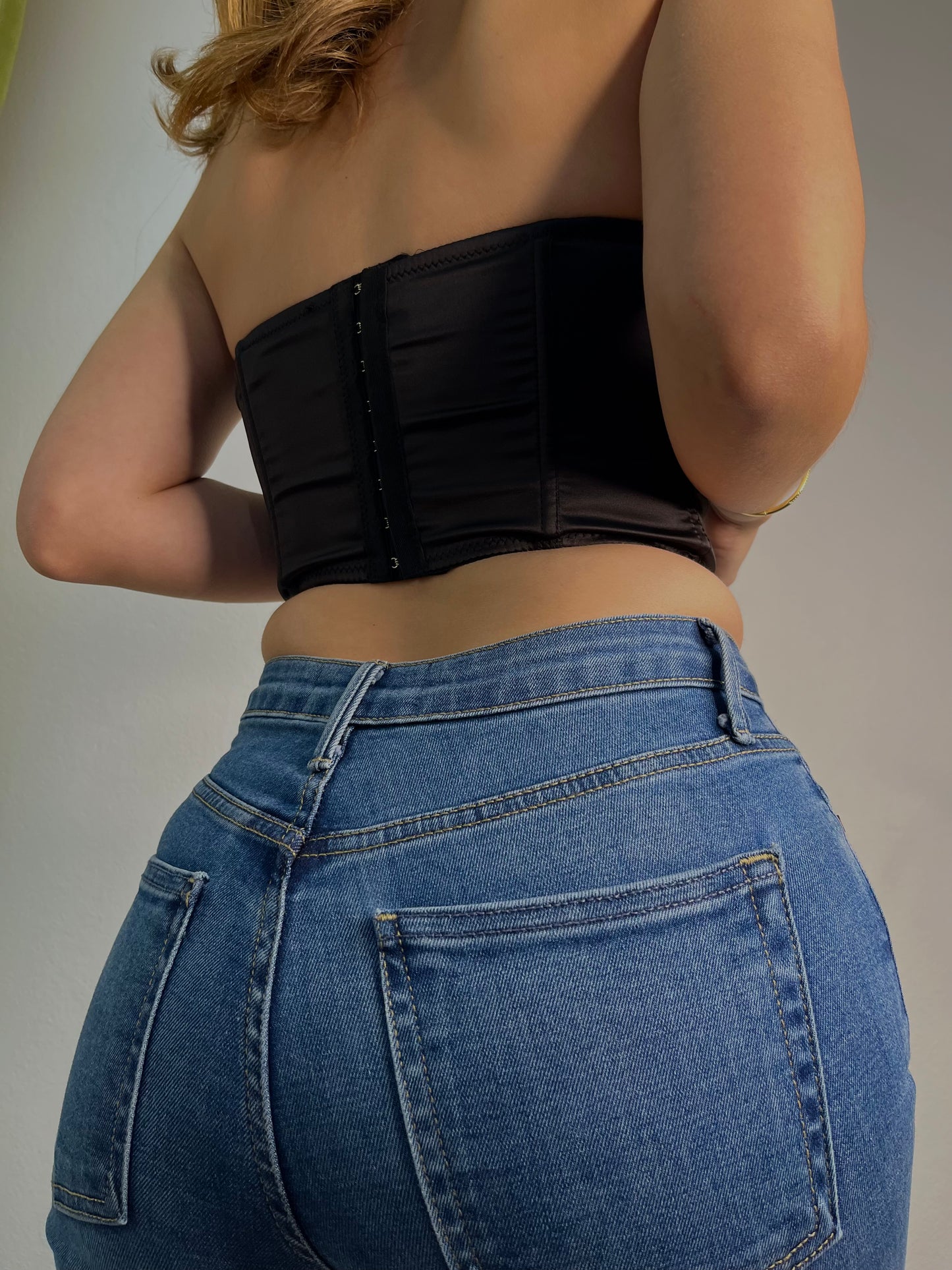 The Tyffanie Satin Corset