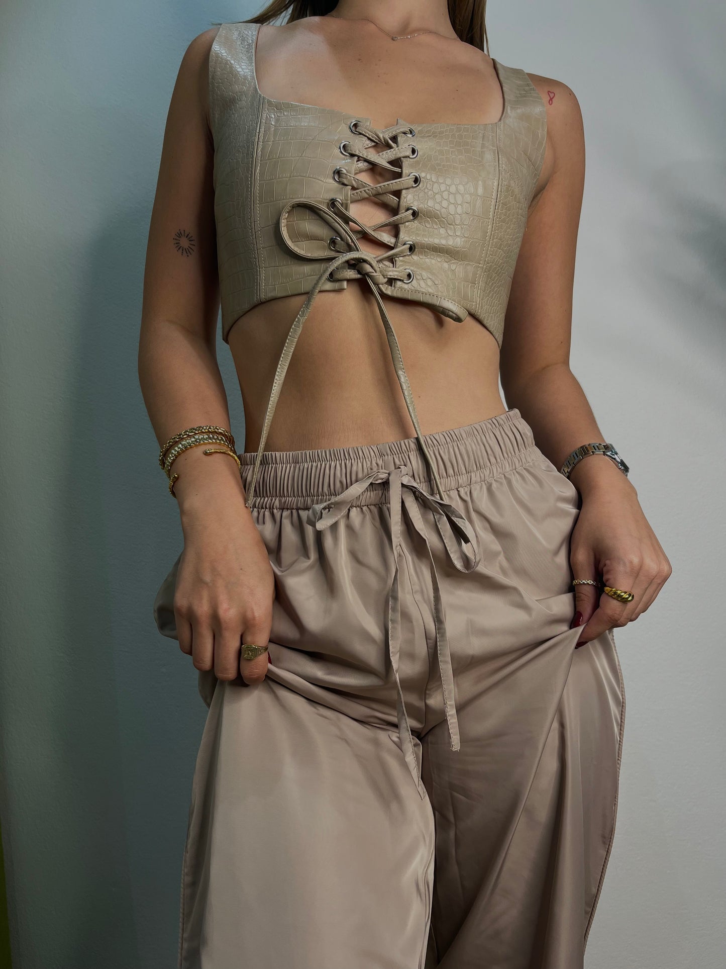 Chai Latte Track Pants