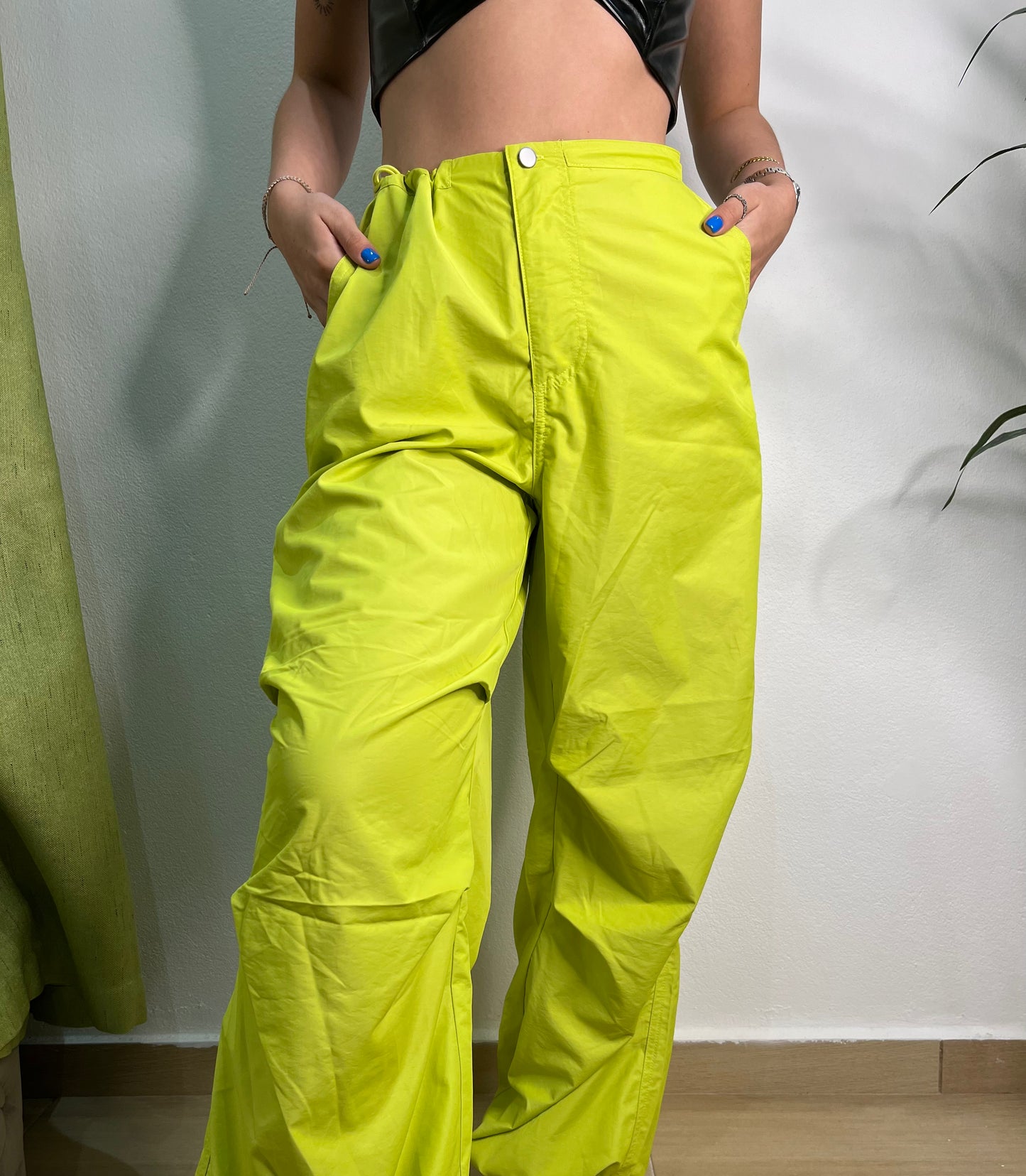 Green Hip Hop Pants