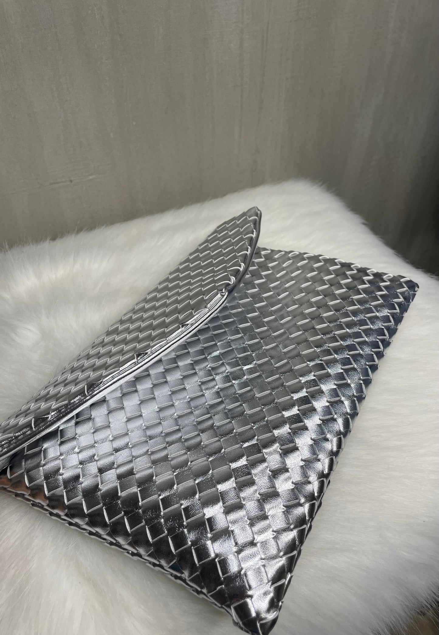 Night silver purse