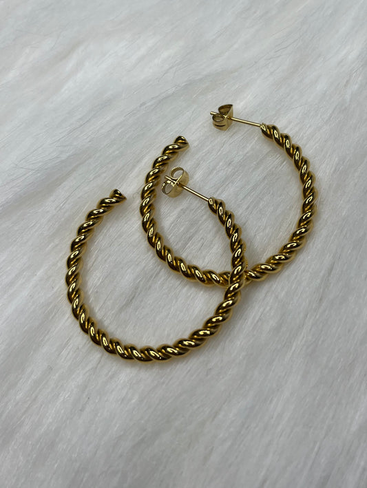 Fernanda Medium Hoops