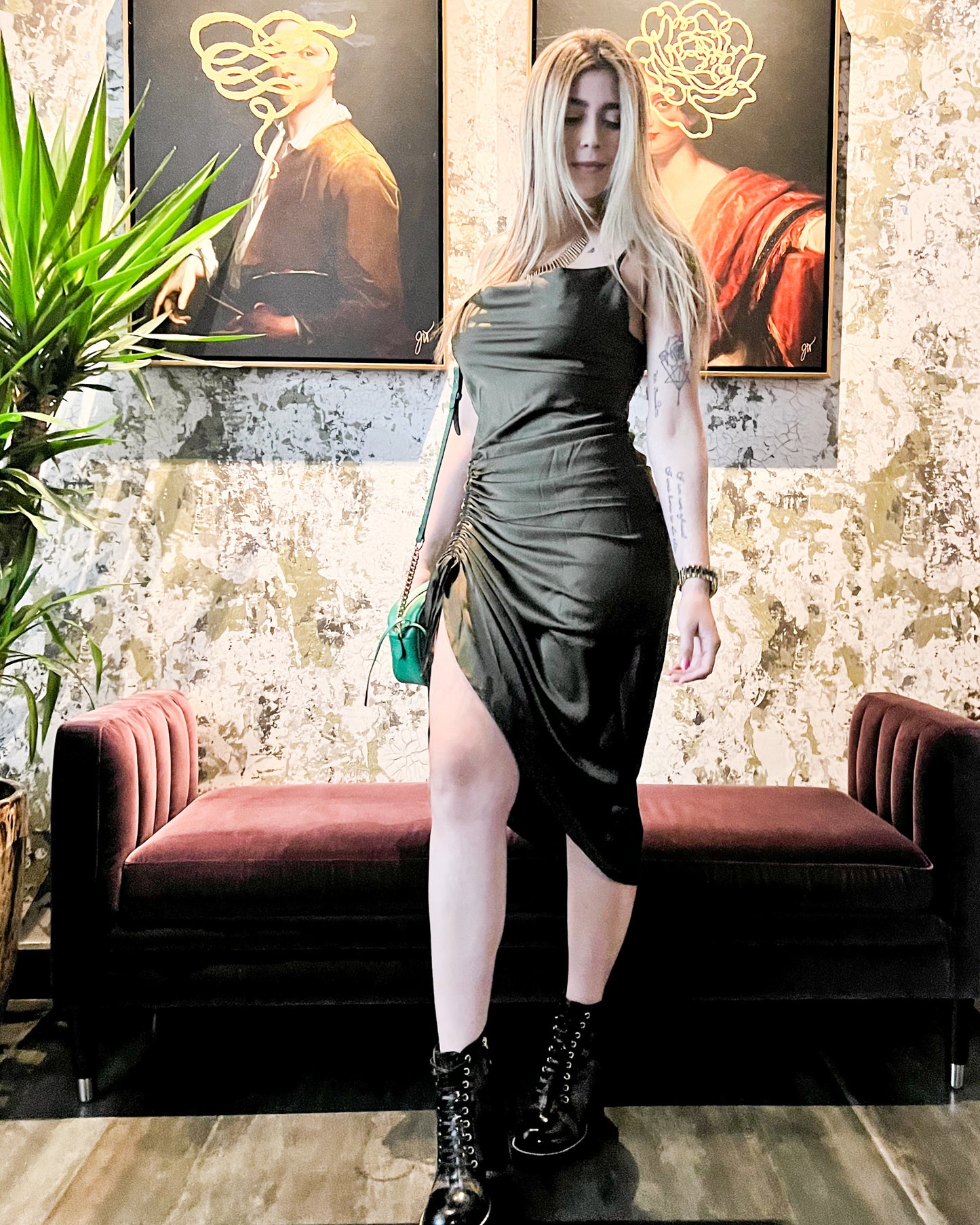 Dámelo todo Olivo Dress