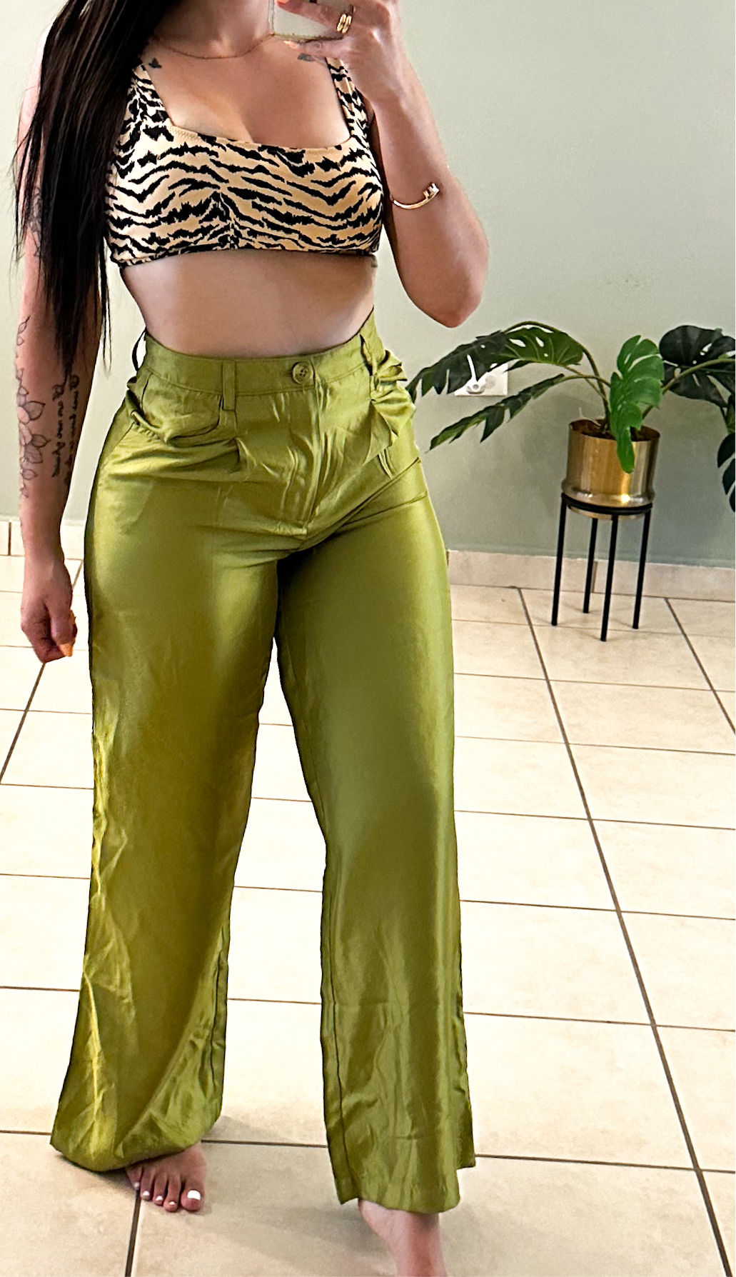 Olivo satin pants