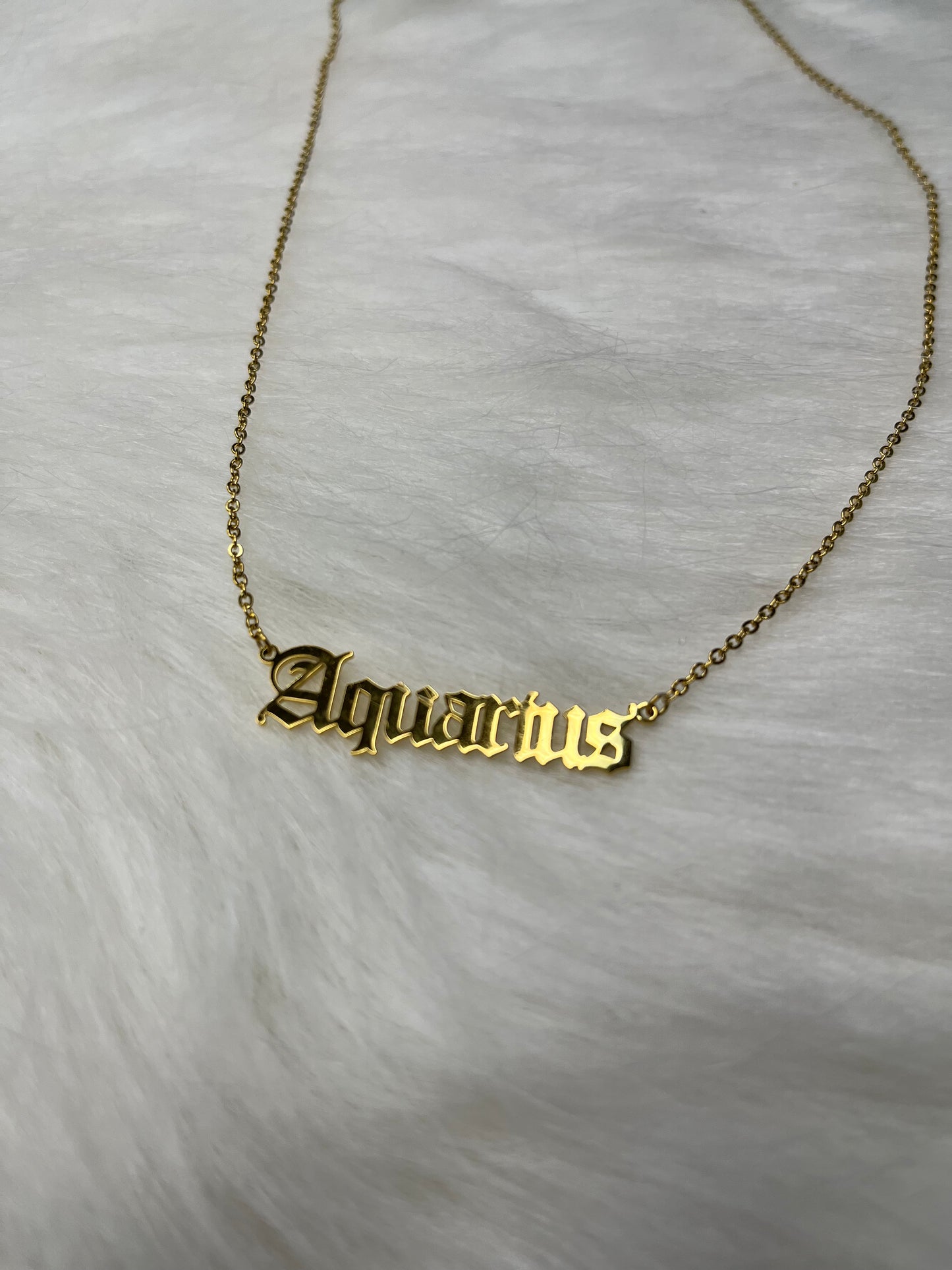 Aquarius Neckclace