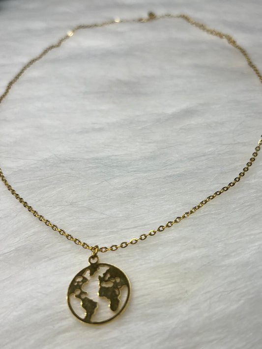 Map Necklace