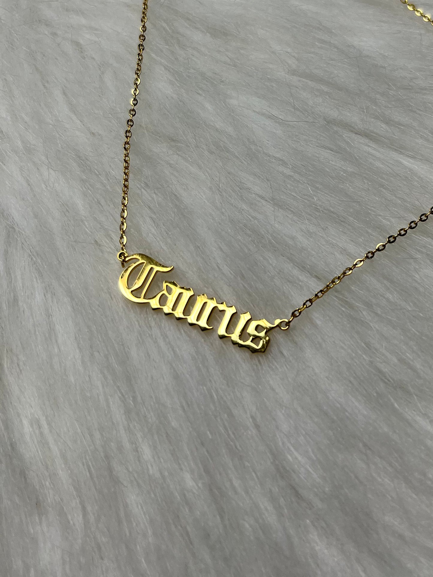 Taurus Necklace