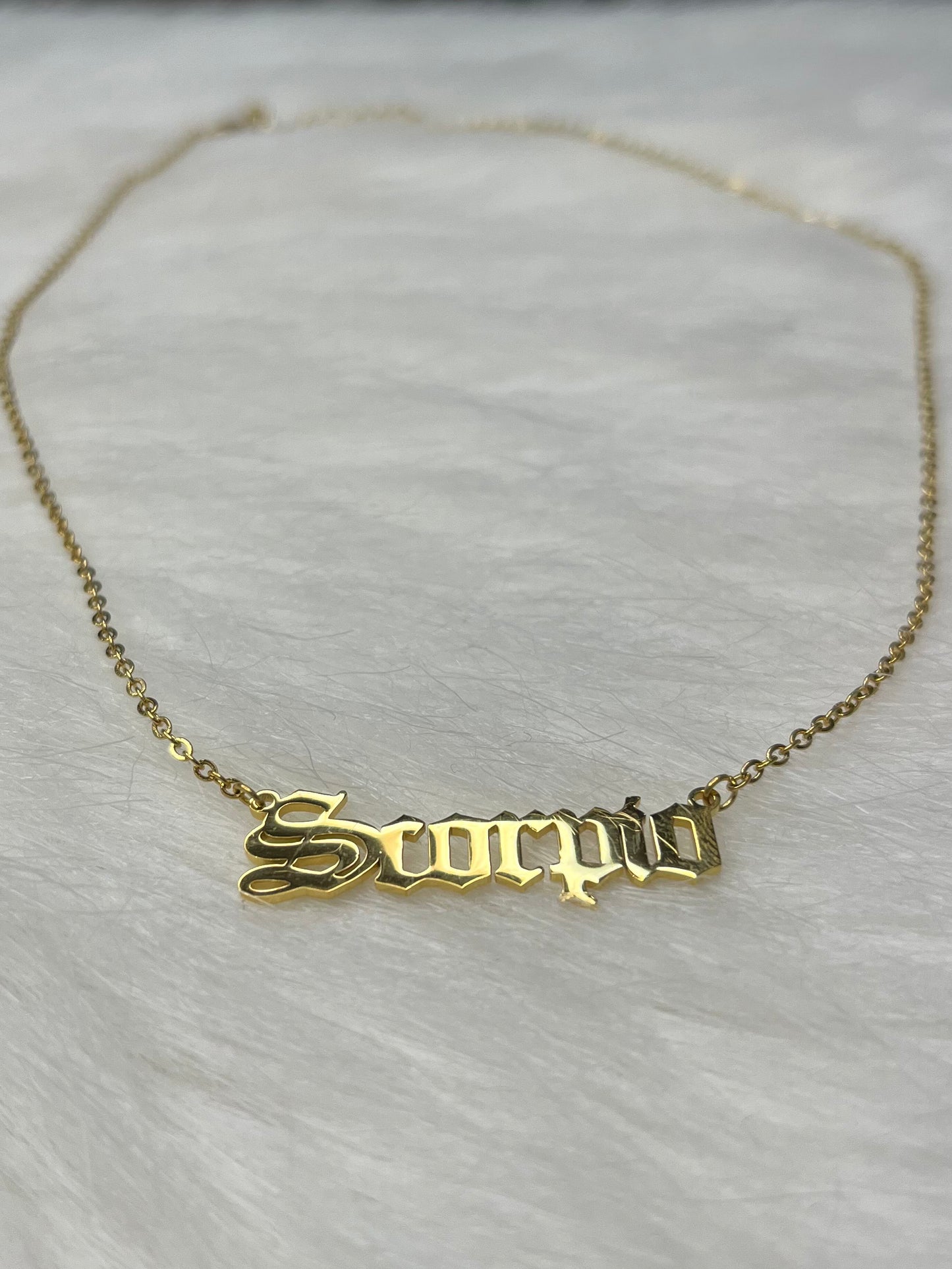 Scorpio Necklace