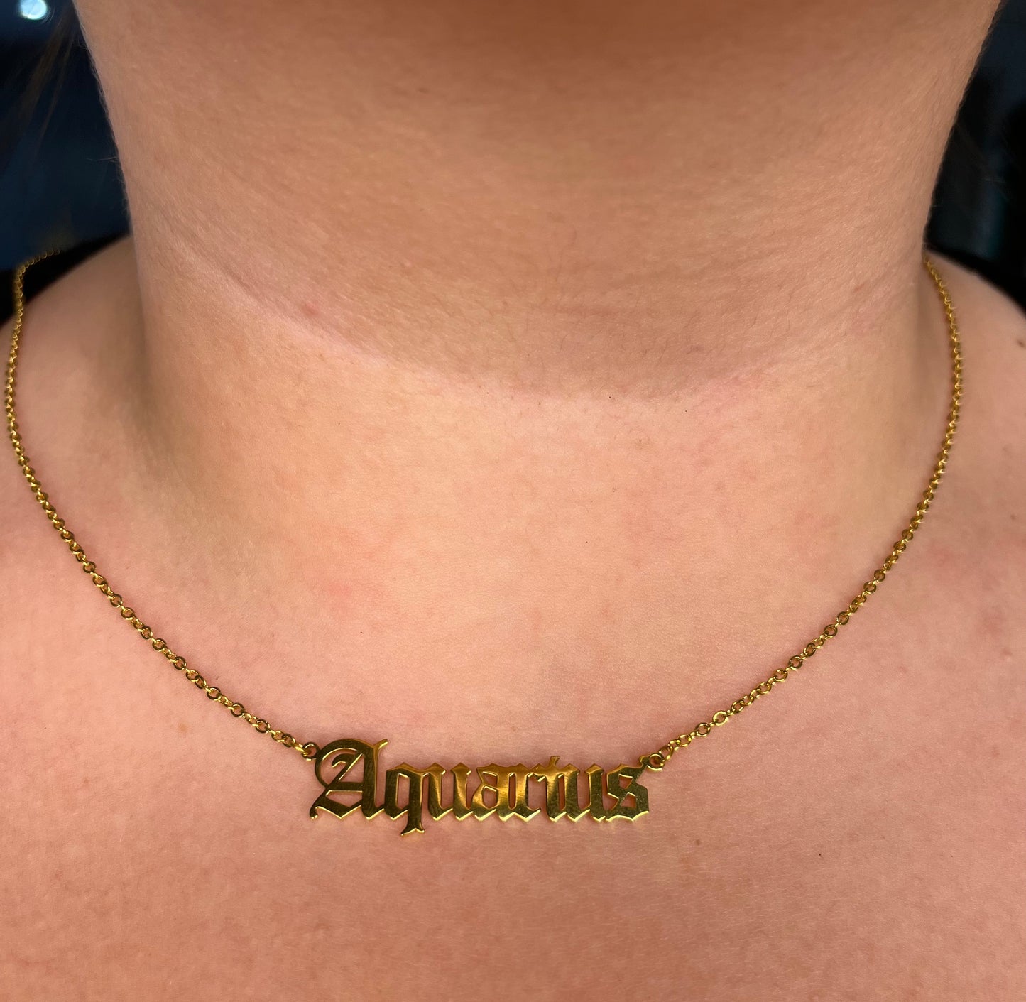 Aquarius Neckclace