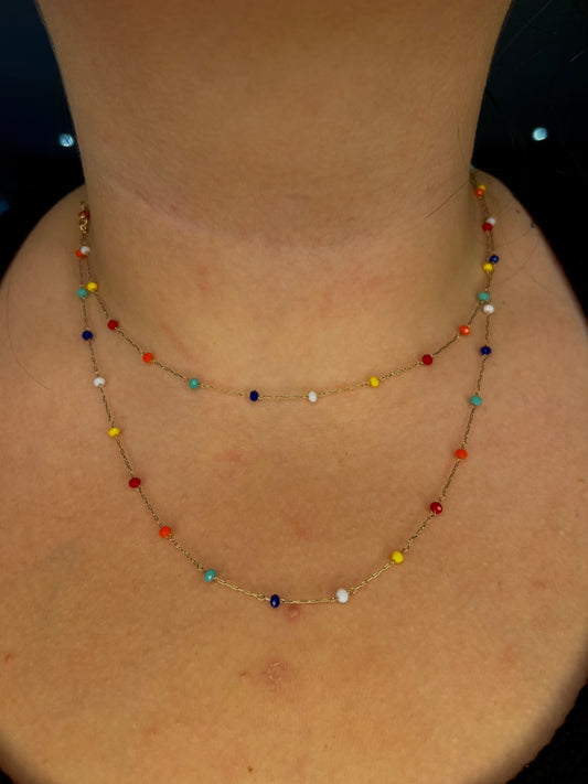 Rainbow necklace
