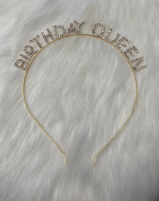 Birthday queen crown
