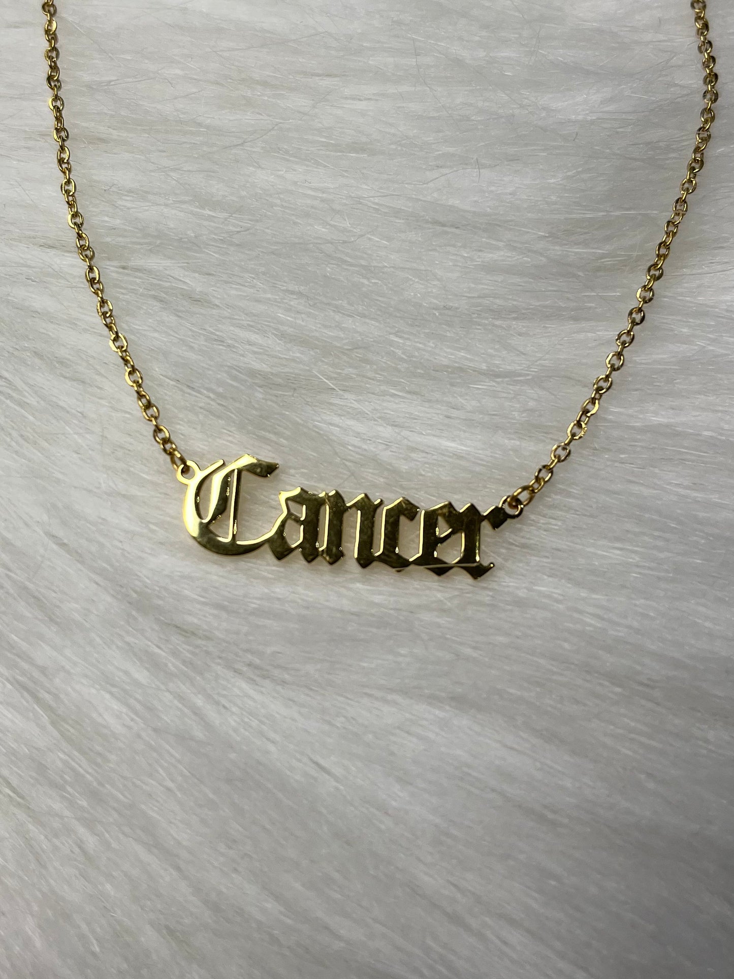 Cancer Necklace